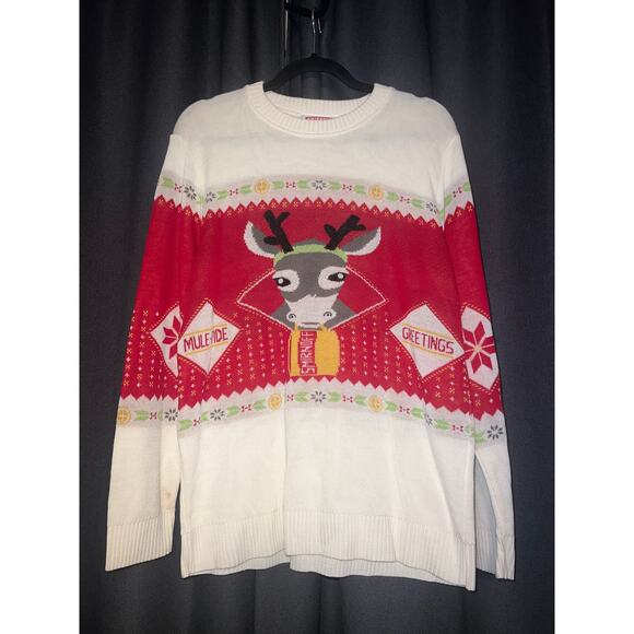 Ugly Christmas Sweater Xmas Size Small Smirnoff - Picture 1 of 3